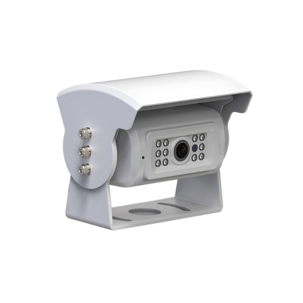 cámara de visión trasera impermeable 1080P con color blanco del obturador auto
