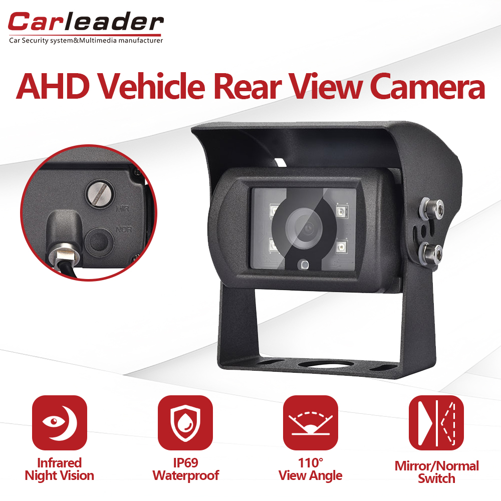 AHD 1080P IP69K Cámara trasera de automóvil impermeable