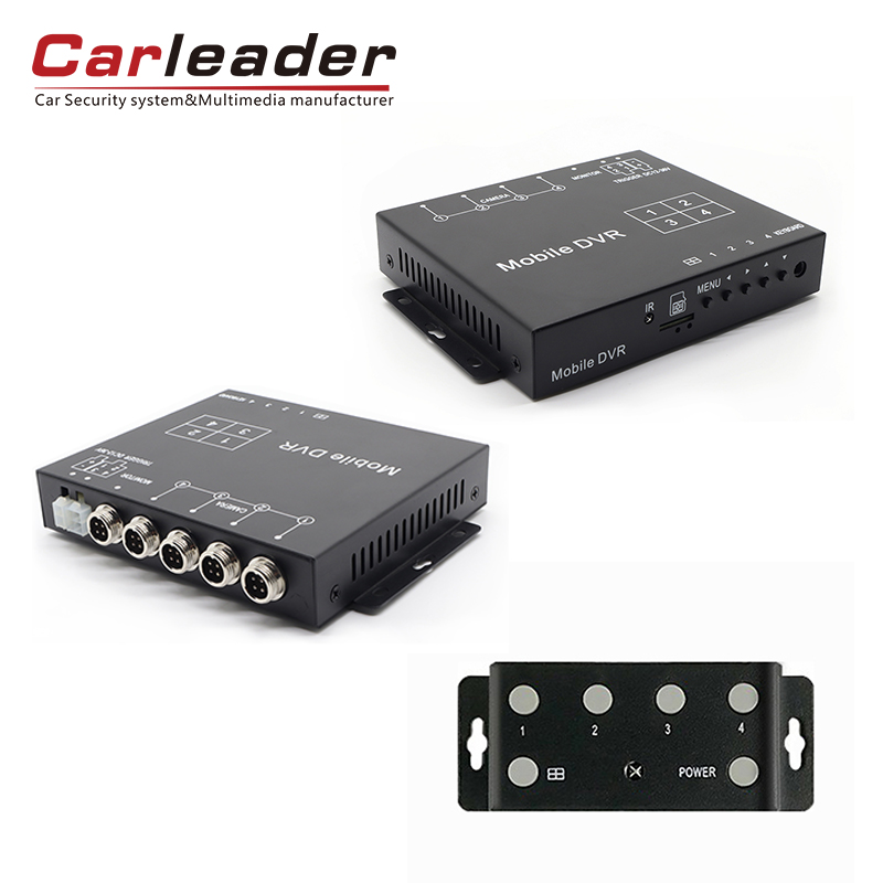 Caja de control Split de Carleader 1080p AHD Quad con función de grabación: su cubo de vigilancia de vehículos todo en uno