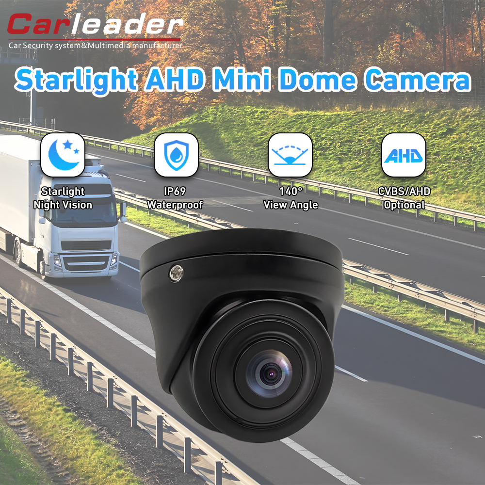 Nueva cámara de domo de autobús de mini starlight