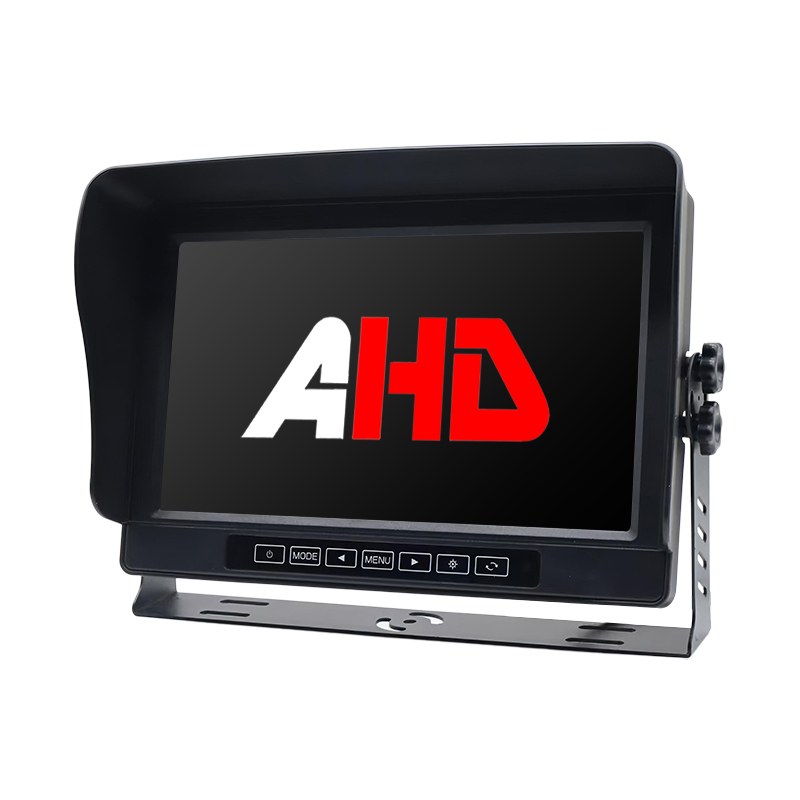 Carleader 10,1 pulgadas IP69K impermeable 2CH AHD entradas botones táctiles Monitor de vehículo