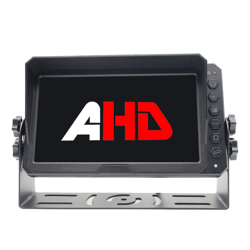 Carleader Monitor AHD para vehículos pesados ​​LCD 2 canales de 7 pulgadas