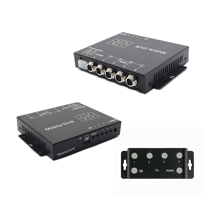 Procesador de vídeo con pantalla dividida cuádruple Carleader 1080P AHD compatible con grabación de vídeo