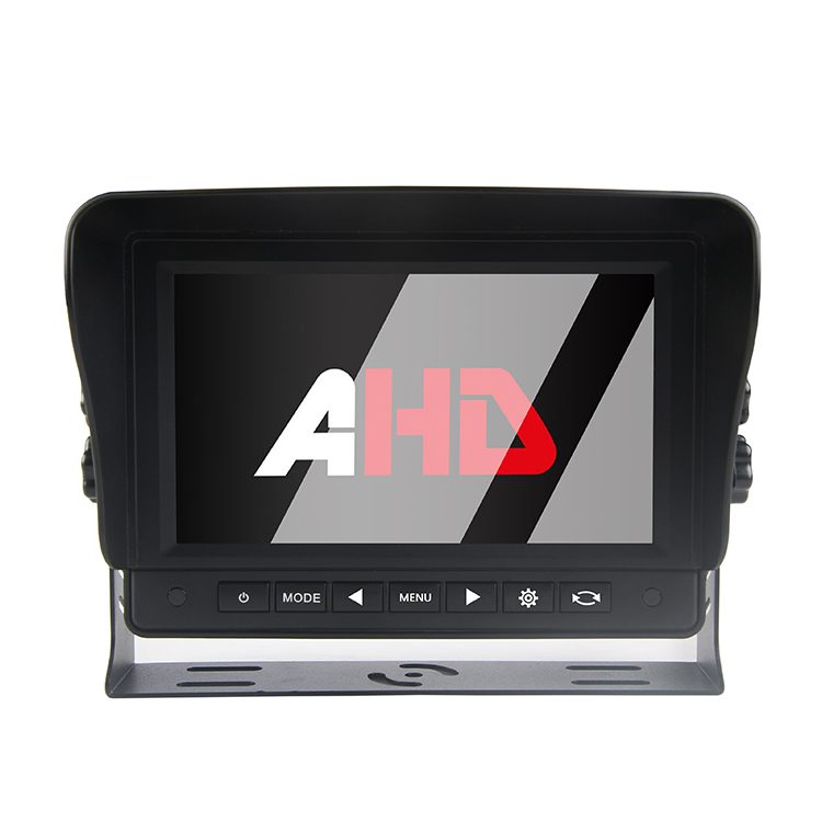 Monitor AHD de marcha atrás resistente Carleader de 7 pulgadas apto para vehículos comerciales