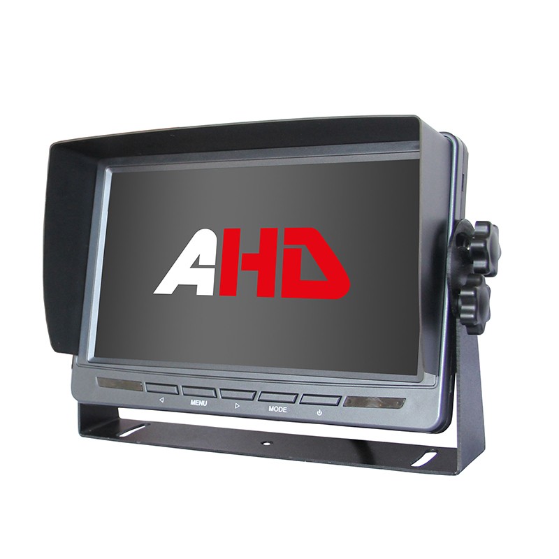 Monitor de vehículo 2AV AHD de 7 pulgadas para camión