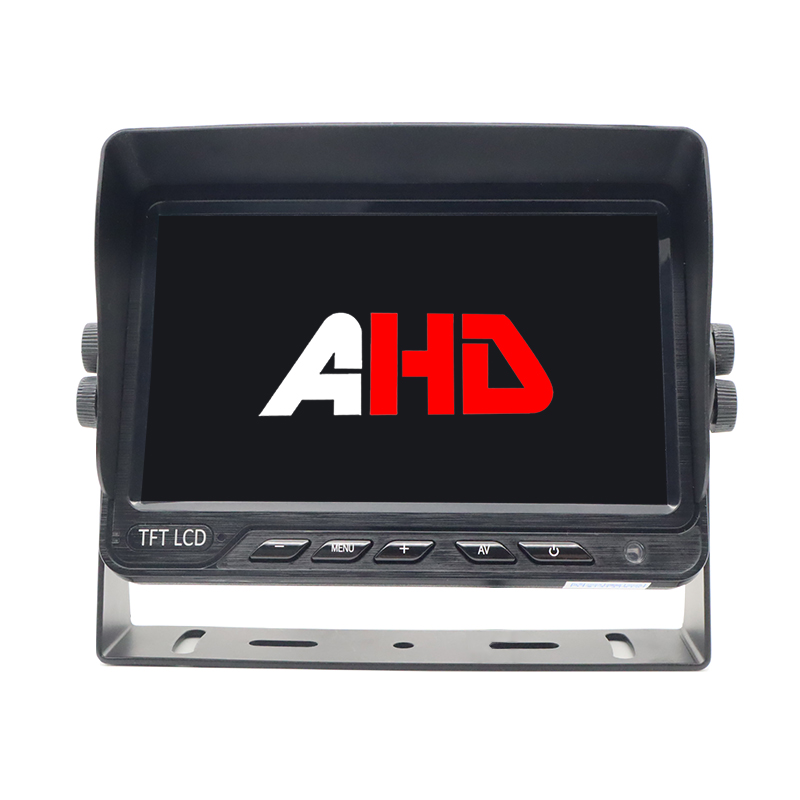 Monitor de coche HD de 7 pulgadas Sistema BSD de detección de peatones AI