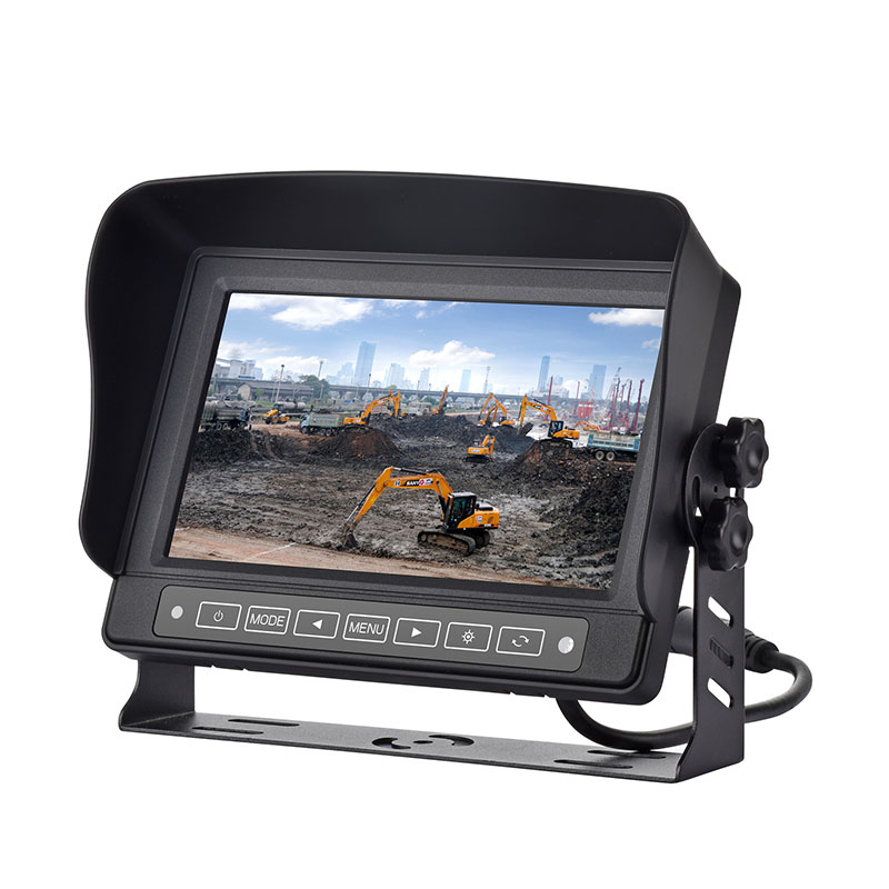 Monitor de coche resistente al agua de 7'' con botón táctil