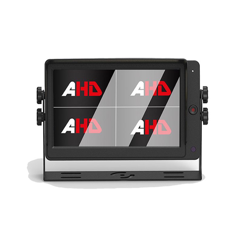 Monitor cuádruple AHD con pantalla táctil de 7 pulgadas